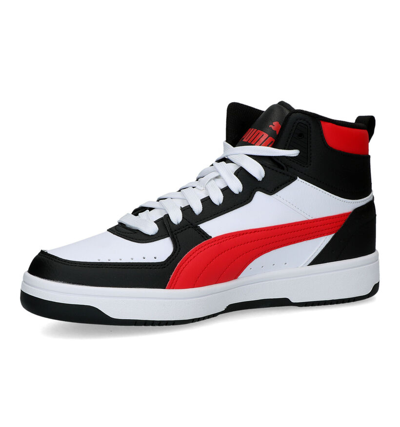 Puma Rebound Joy Baskets en Blanc pour hommes (318676) - pour semelles orthopédiques