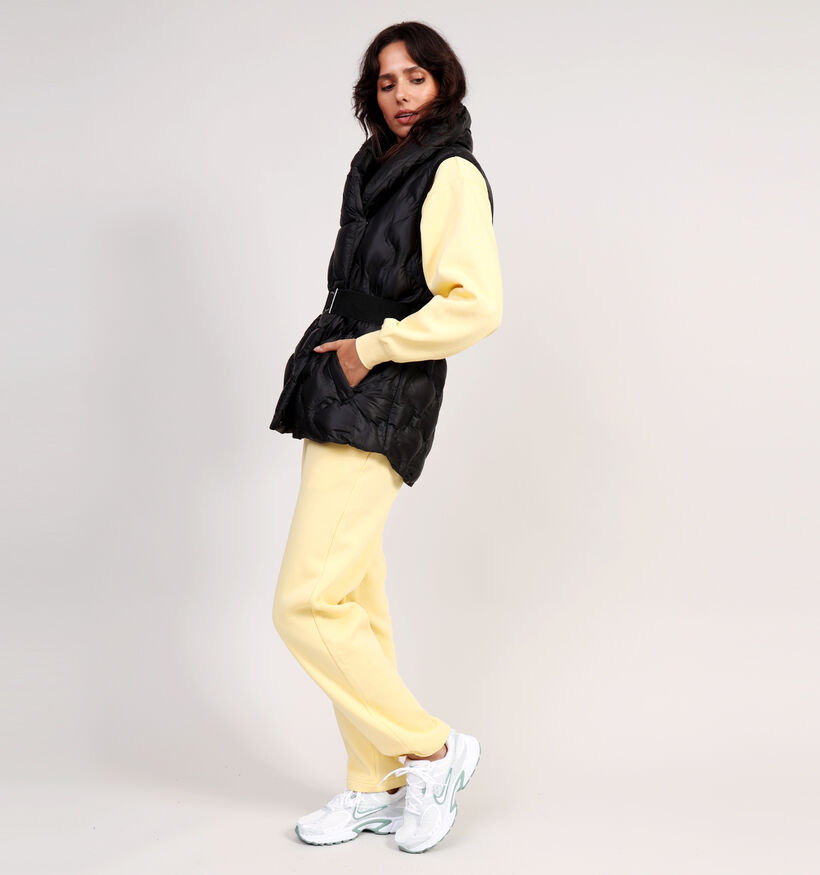Mexx Zwarte Belted Bodywarmer voor dames (361058)