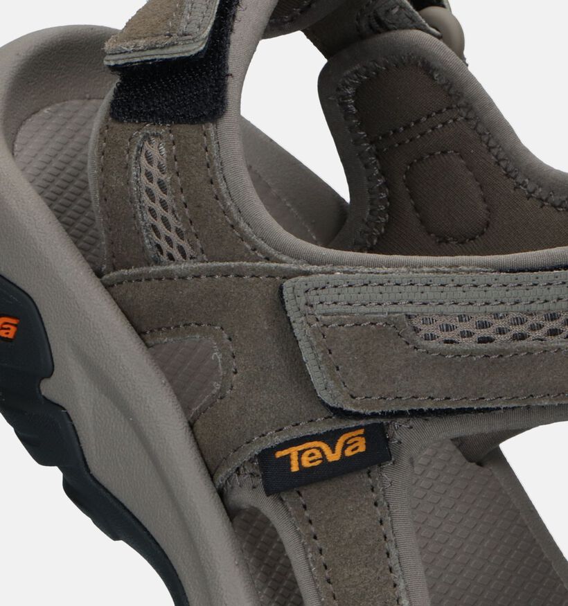 Teva Hudson Sandales en Taupe pour hommes (338889)