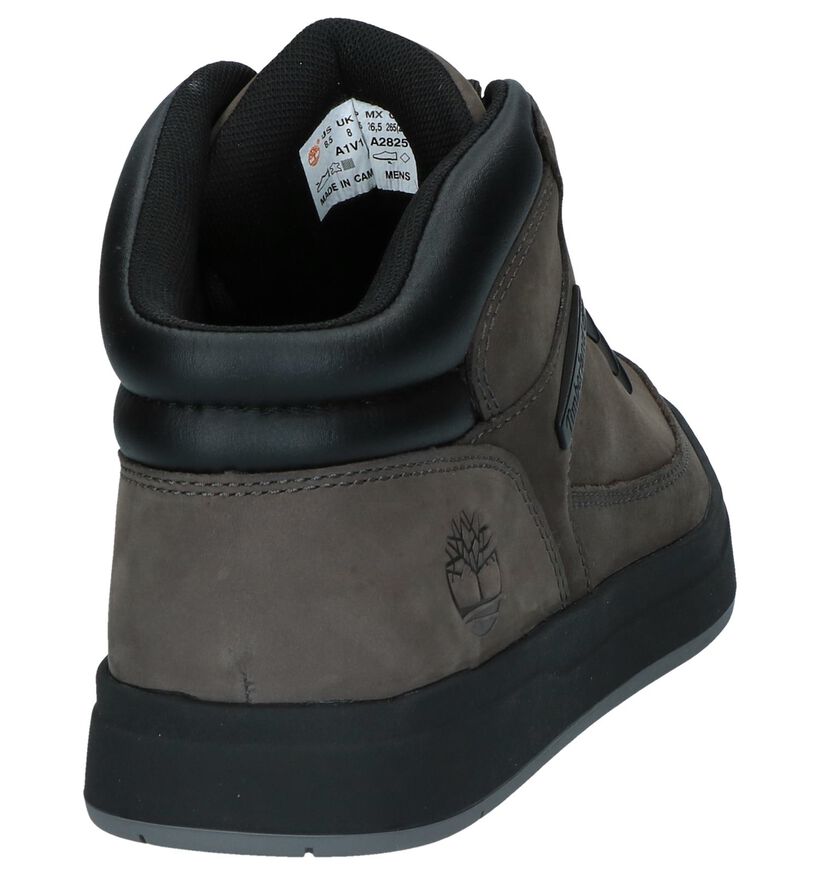 Cupsole Chaussures hautes en Noir en nubuck (232308)