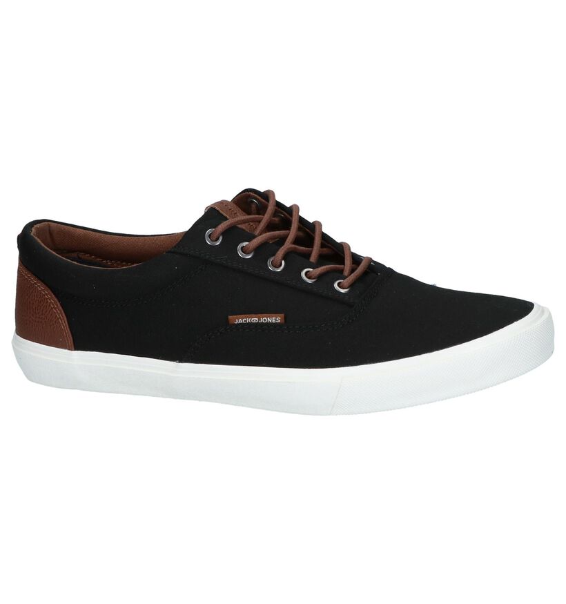 Jack & Jones Vision Mixed Blauwe Veterschoenen in stof (286410)