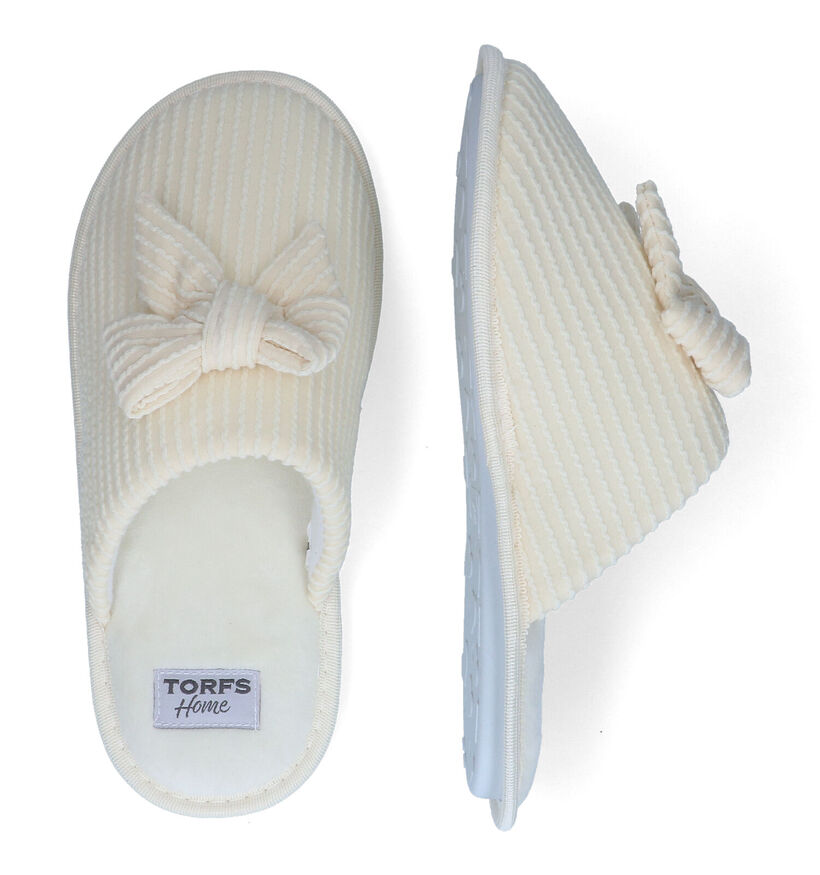 Torfs Home Pantoufles ouvertes en Rose pour femmes (310263)