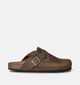 Big Leaf Nu-pieds casual en Marron pour hommes (356526)