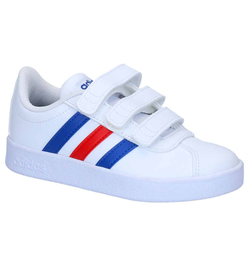 adidas VL Court 2.0 CMF Witte Sneakers in kunststof (317288)