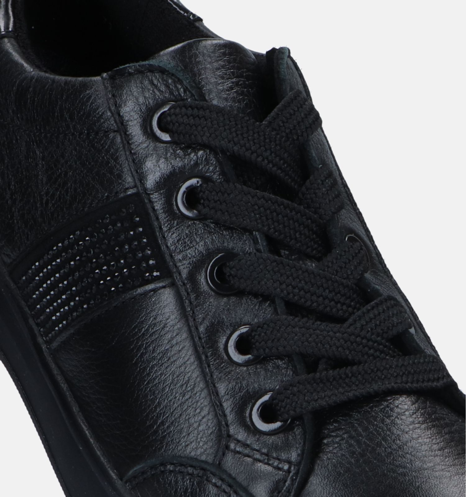 Ara Rom Highsoft Zwarte Sneakers Dames Lage schoenen Online op TORFS.BE