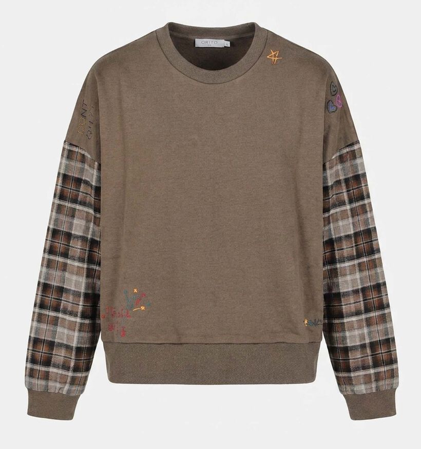 Orfeo Arij Bruine Sweater voor dames (381634)