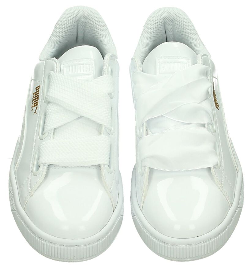 Puma Basket Heart Patent Baskets en Rose pour femmes (209961)