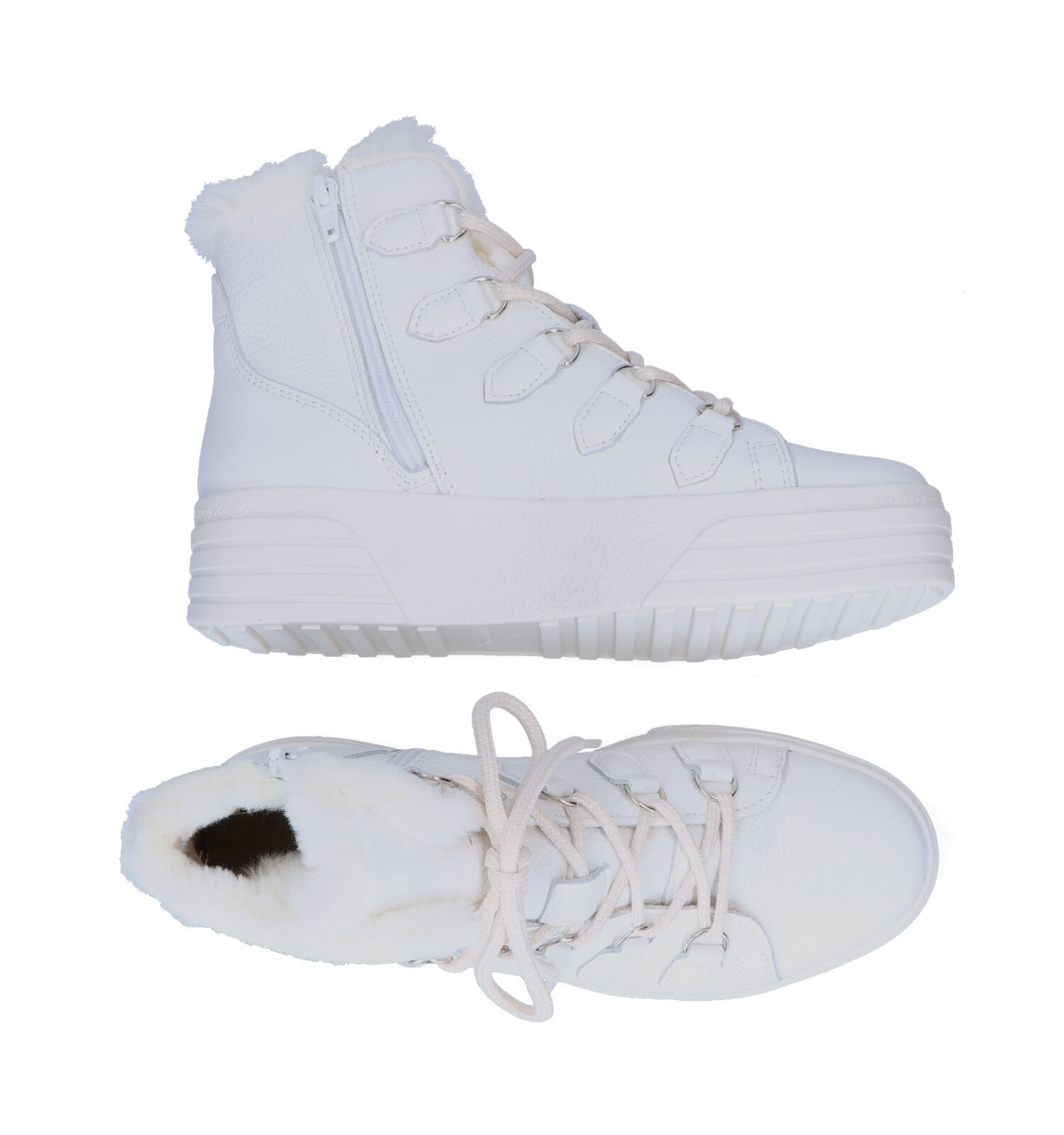 Tamaris witte boots new arrivals
