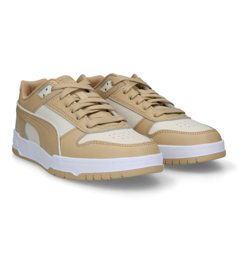 Puma RBD Game Low Beige Sneakers voor dames (318643) - geschikt voor steunzolen