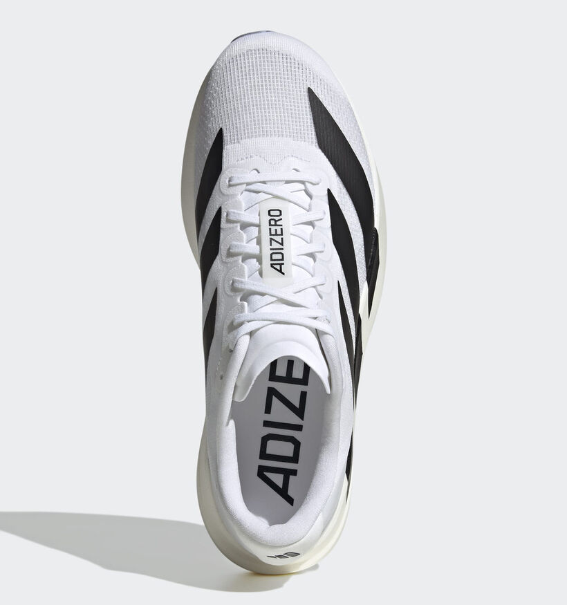 adidas Adizero Evo Baskets basses en Blanc pour hommes (375281)
