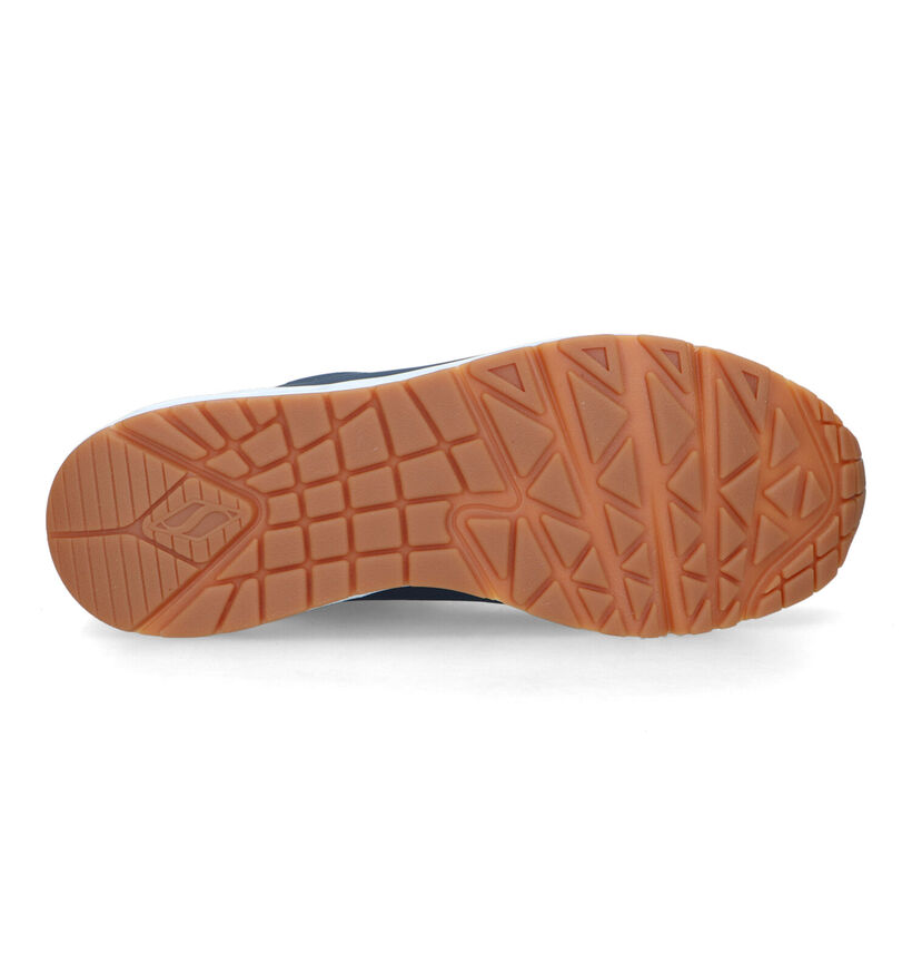 Skechers Uno Stand On Air Baskets en Noir pour hommes (350318) - pour semelles orthopédiques