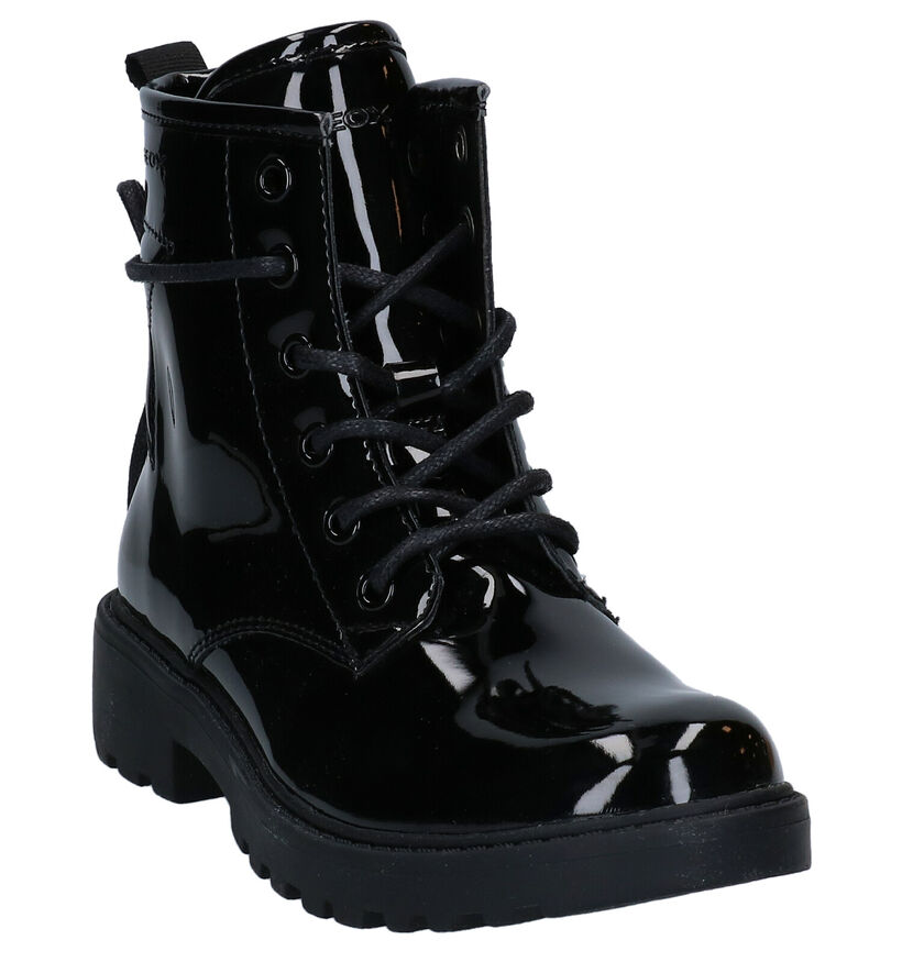 Geox Casey Bottines en Noir en simili cuir (295128)