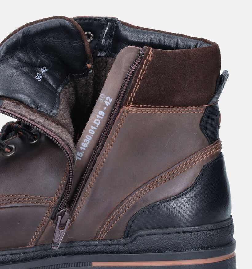 Australian Yorkshire Bottines à lacets en Marron pour hommes (346960) - pour semelles orthopédiques