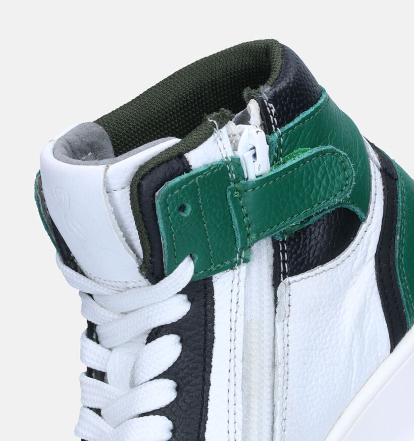 Milo & Mila Zwarte Hoge schoenen Milo & Mila Zwarte Hoge schoenen voor jongens (348126) - geschikt voor steunzolen