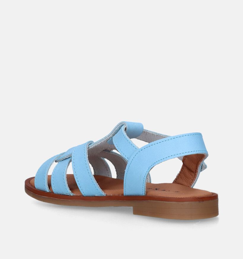 Milo & Mila Sandales en Bleu clair pour filles (340772)