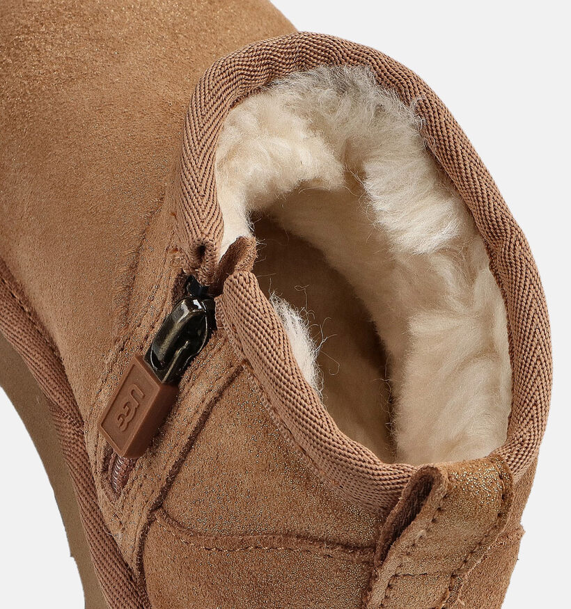 UGG Classic Ultra Mini Dazzle Bruine Boots voor meisjes (372325)