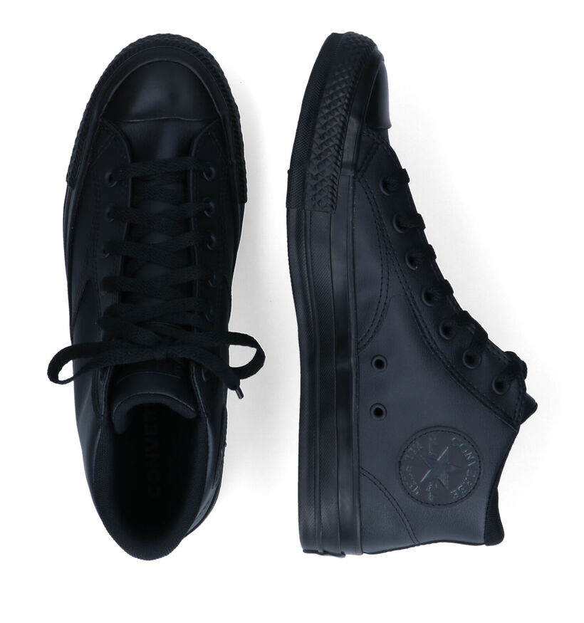 Converse Chuck Taylor All Star Malden Street Baskets en Noir pour hommes (327826)