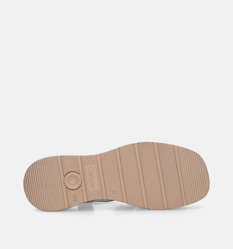 Gabor Comfort Gouden Sandalen Met Plateauzool voor dames (339389)