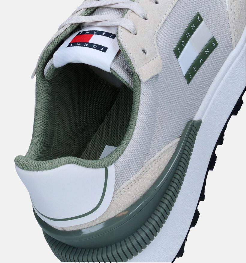 Tommy Hilfiger Tommy Jeans Technical Runner Beige Veterschoenen voor heren (342742) - geschikt voor steunzolen