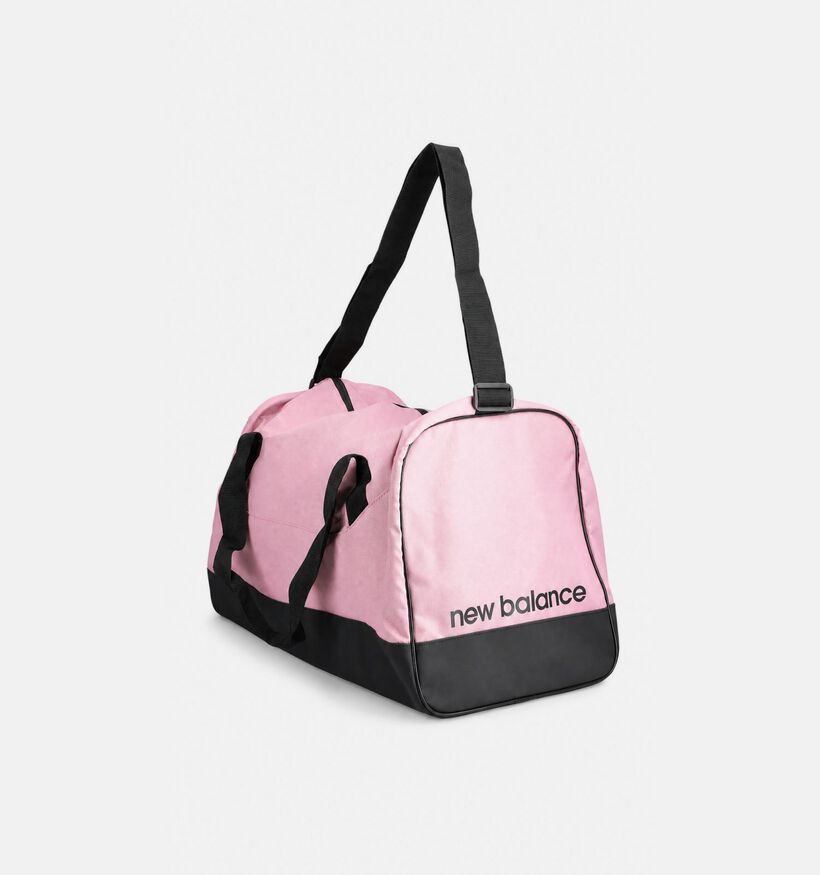 New Balance Essential Medium Duffel Sac de sport en Rose/Noir pour femmes (385907)