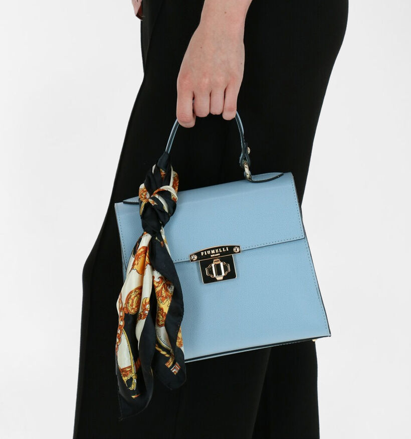 Piumelli Irene Blauwe Handtas in leer (261031)