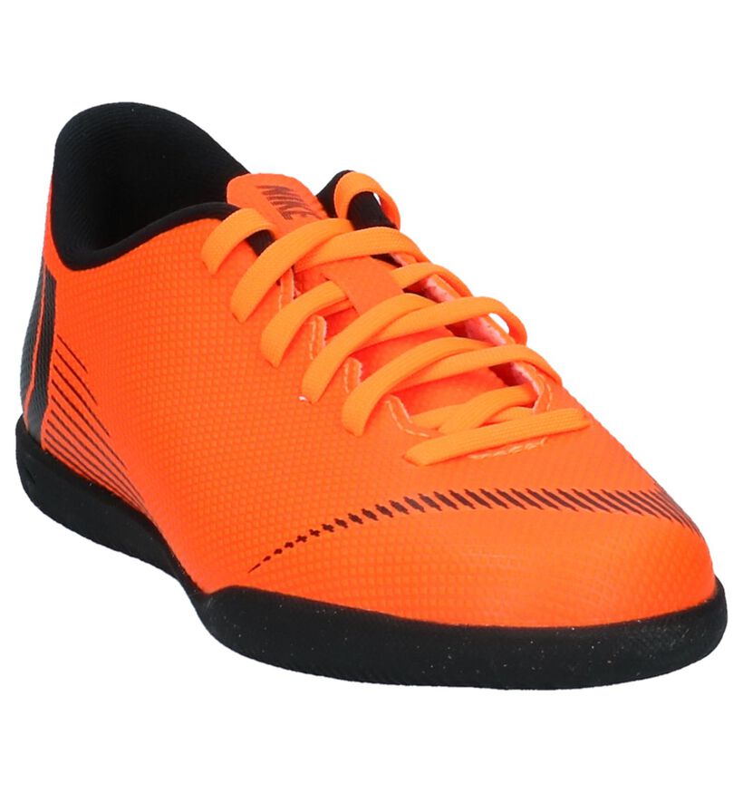 Fluo Oranje Nike JR Vaporx 12 Club Sportschoenen, , pdp