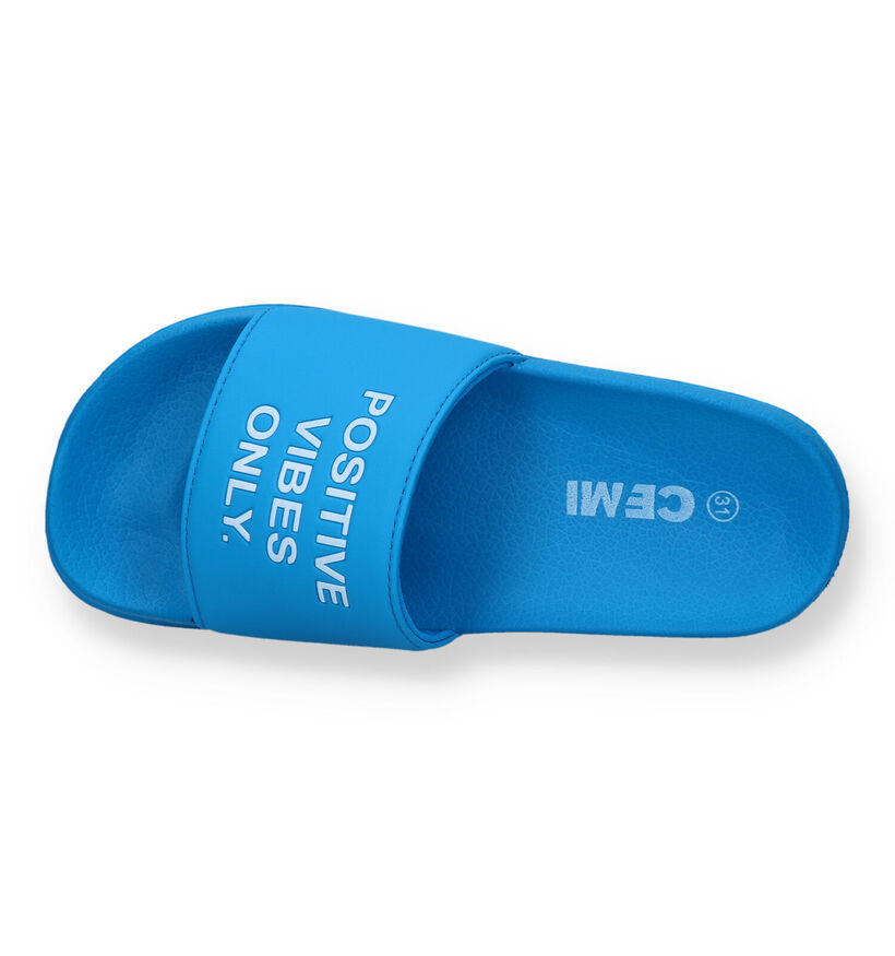 CEMI Blauwe Badslippers voor meisjes, jongens (326961)