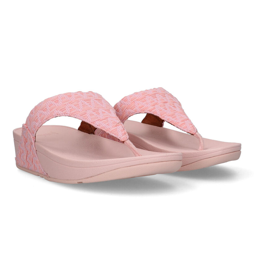 FitFlop Lulu Roze Teenslippers voor dames (320475)