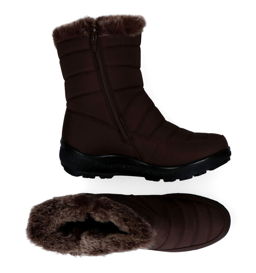 Soft Comfort Zwarte Boots in stof (312098)