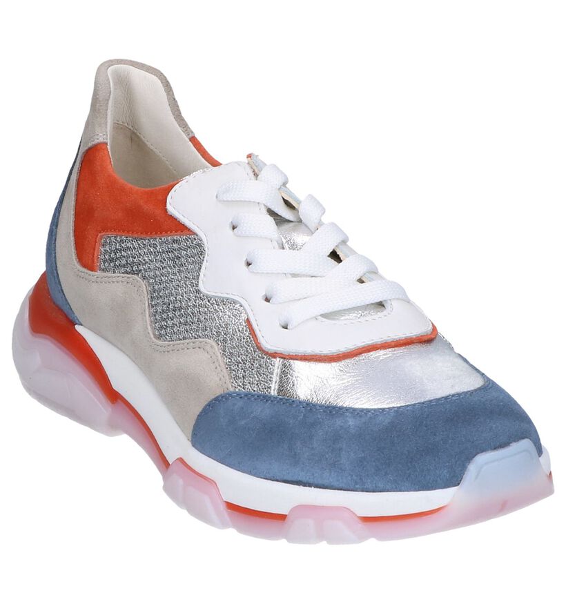 Multicolor Sneakers Tine's in leer (249604)