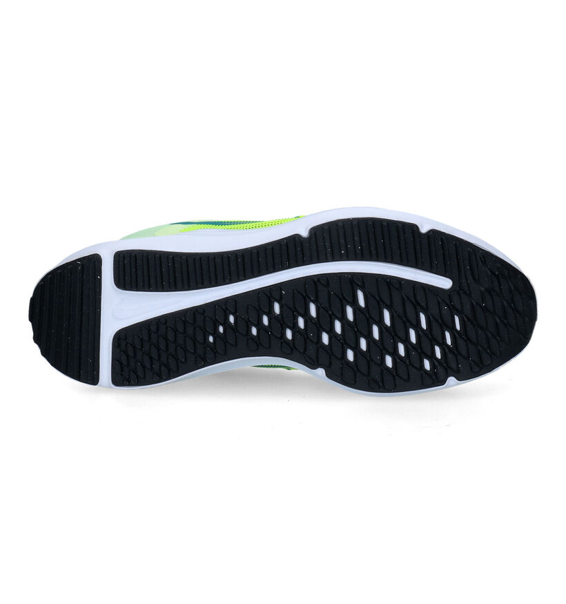 Nike Downshifter 12 Blauwe Sneakers in stof (316307)