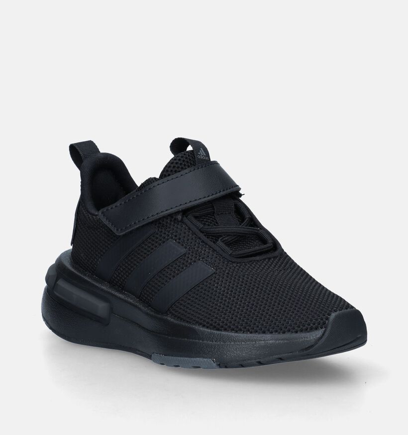 adidas Racer T23 EL Baskets en Noir pour filles, garçons (334833)