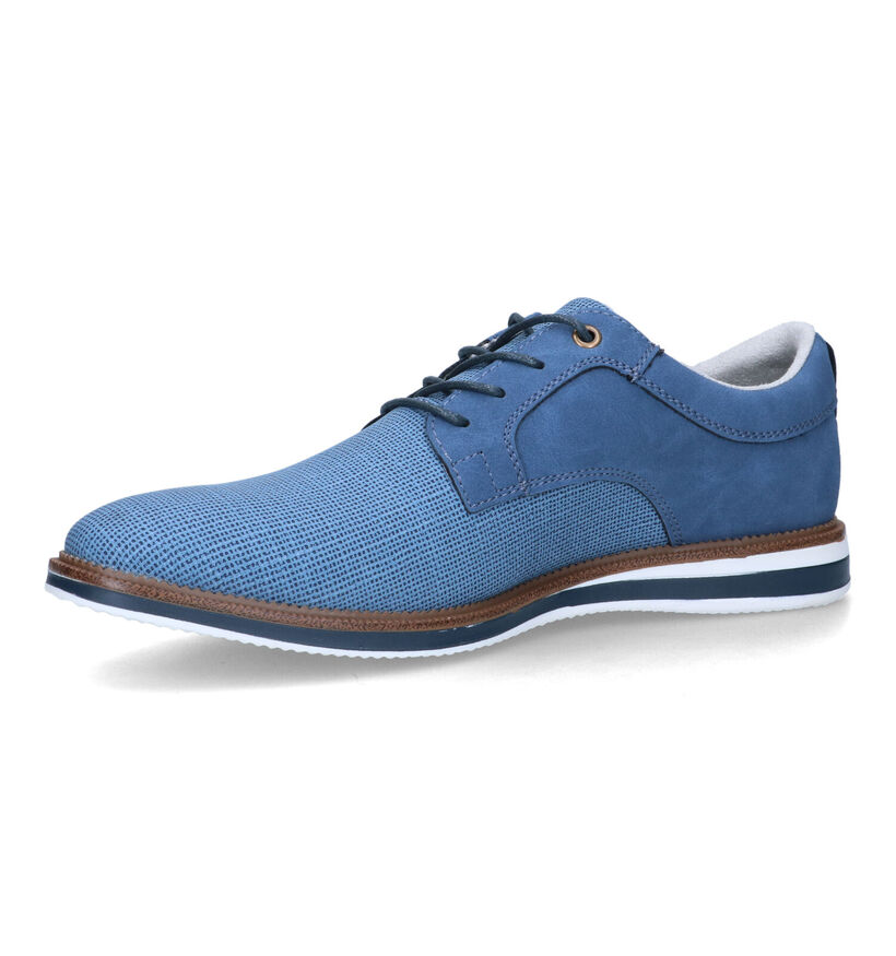 Lifestyle Chaussures à lacets en Bleu pour hommes (321200)