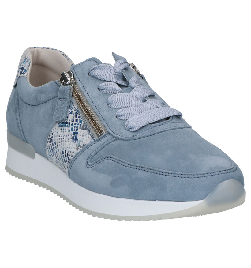 Gabor Best Fitting Chaussures en Bleu en nubuck (271687)