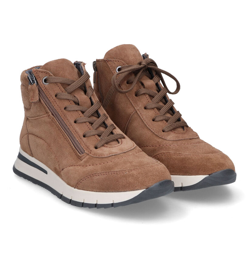 Solemade Carissa Cognac Sneakers voor dames (315837) - geschikt voor steunzolen