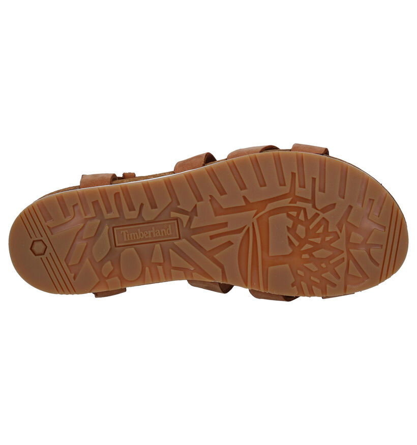 Timberland Malibu Waves Cognac Sandalen in nubuck (267378)