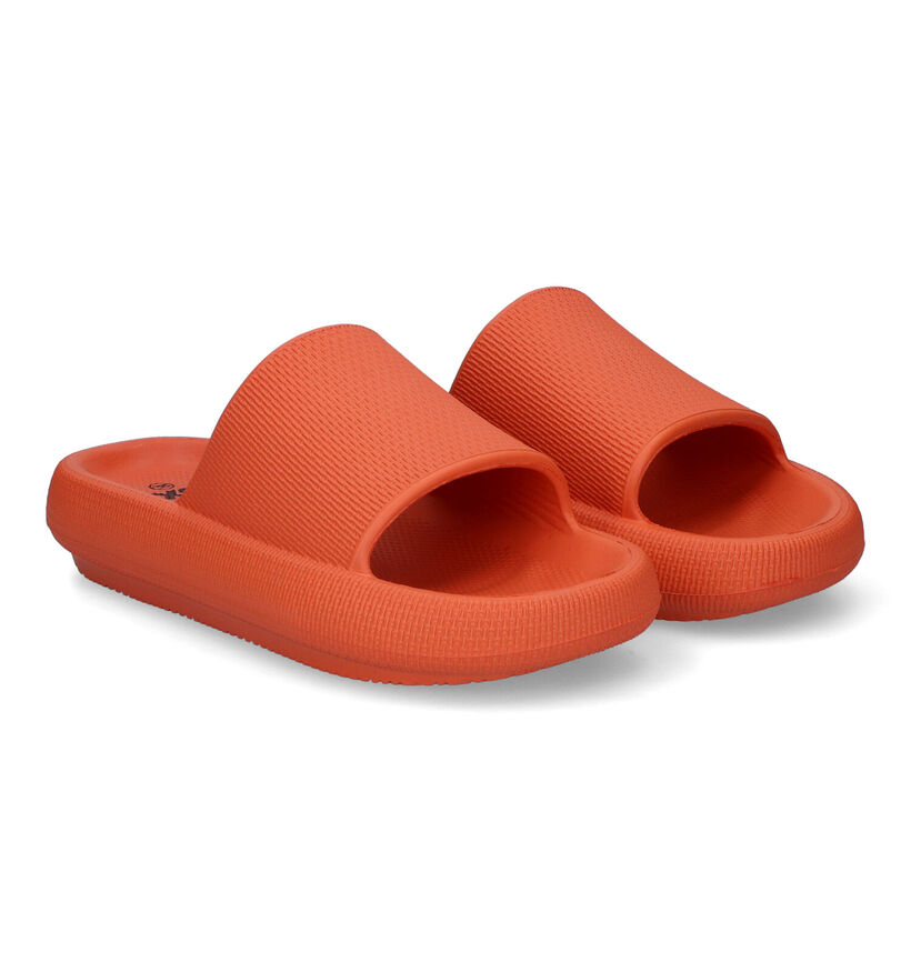 Xti Claquettes de piscine en Orange pour femmes (317105)