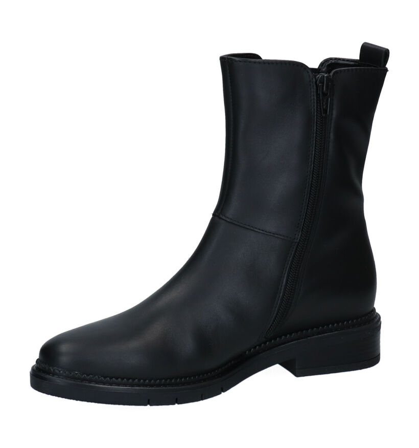 Gabor OptiFit Bottines en Noir en cuir (297469)