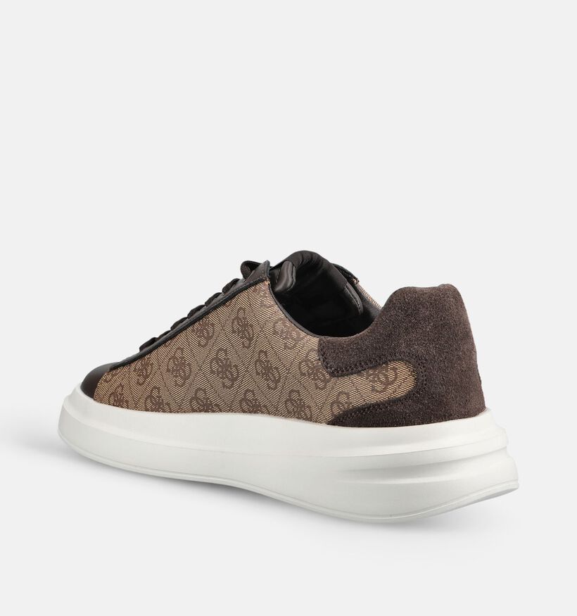 Guess Elba Chaussures plates en Brun pour hommes (375733) - pour semelles orthop&eacute;diques