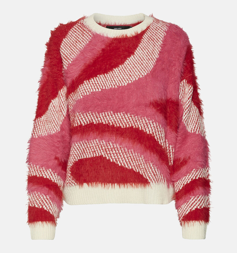 Vero Moda Callie Pull duveteux en Noir pour femmes (349045)