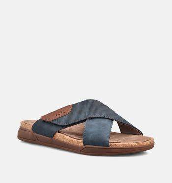 Rieker Nu-pieds Bleu