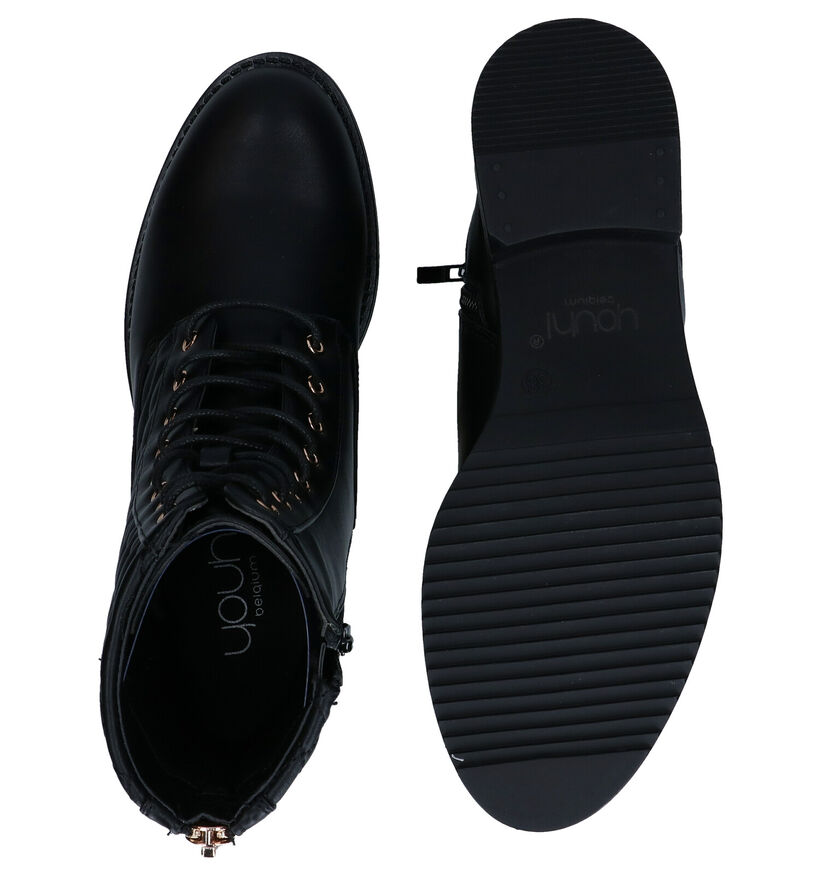 Youh! Conan Zwarte Boots in kunstleer (277408)