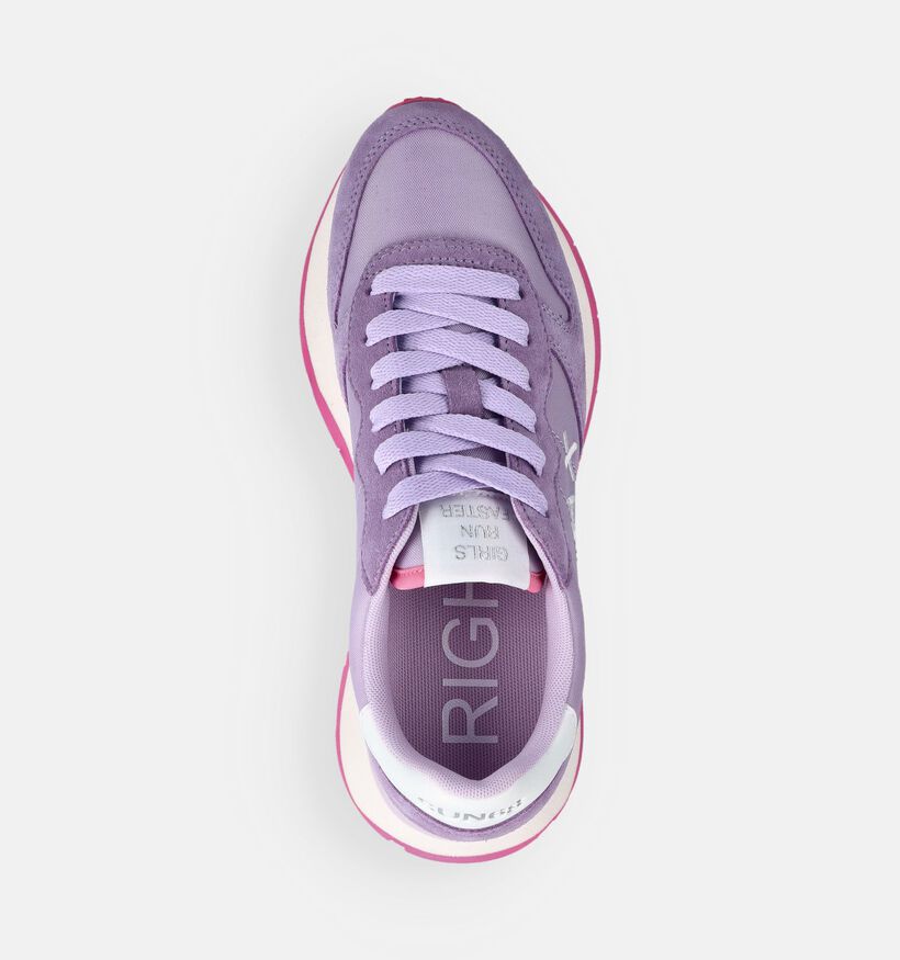 Sun68 Ally Solid Nylon Lila Sneakers voor dames (368712) - geschikt voor steunzolen