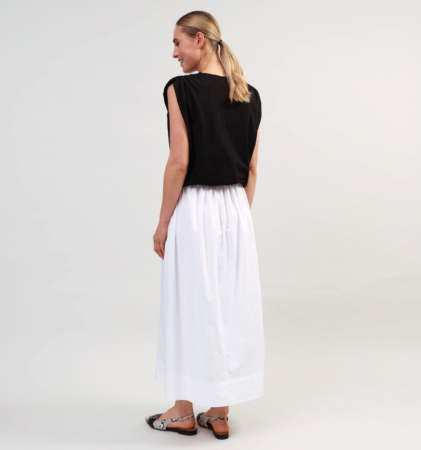 JDY Mio Witte Midi Rok voor dames (359071)
