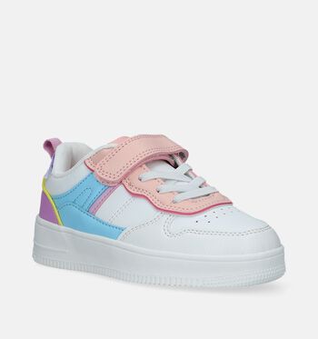CEMI Sneakers Wit/Blauw/Roze