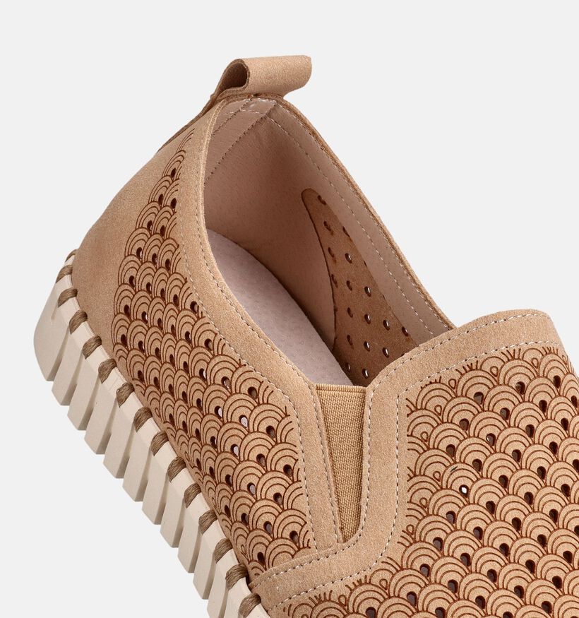 Ilse Jacobsen Tulip Chaussures &agrave; enfiler en Marron pour hommes (372266) - pour semelles orthop&eacute;diques