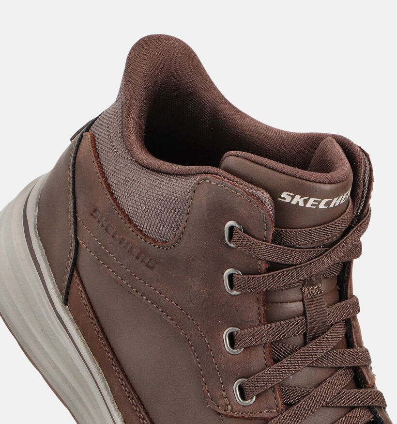 Skechers Sterling Rogan Bruine Veterboots voor heren (362175)