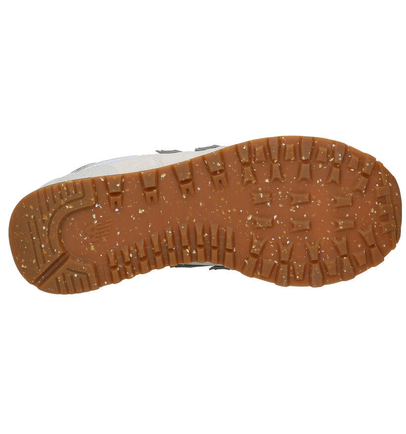 New Balance WL 574 Baskets en Vert pour femmes (349411) - pour semelles orthopédiques