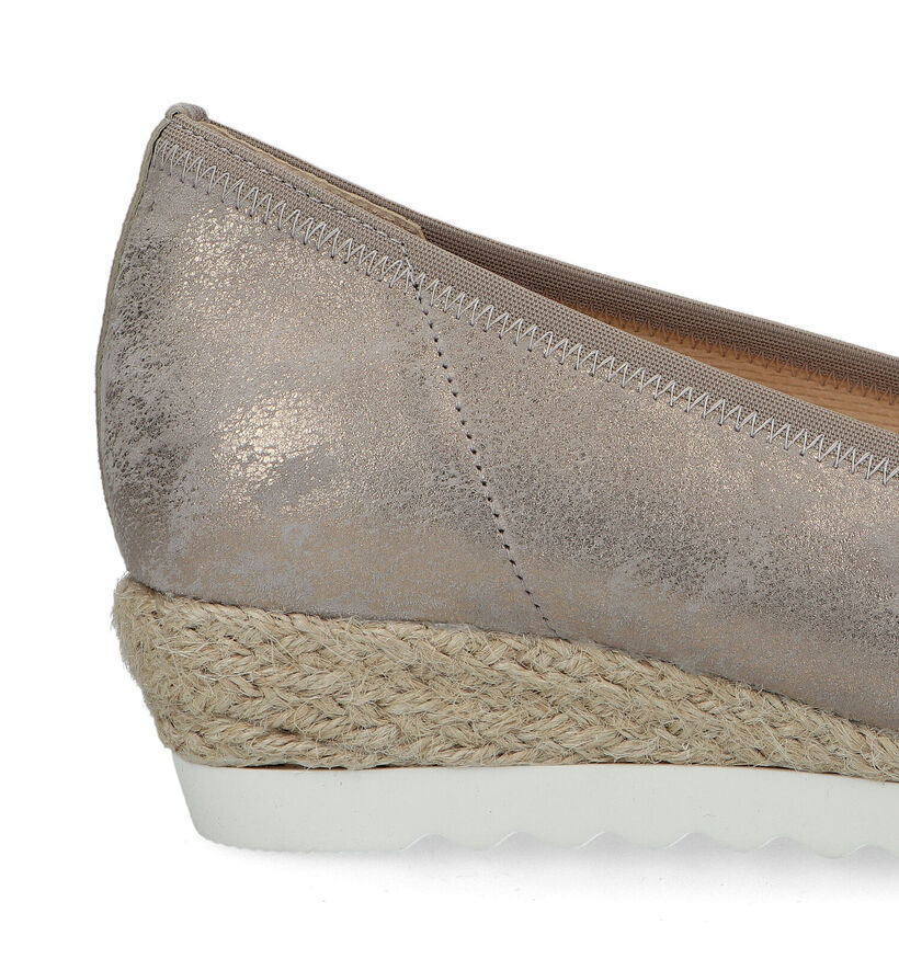 Gabor Easy Walking Escarpins en Or en cuir (323255)