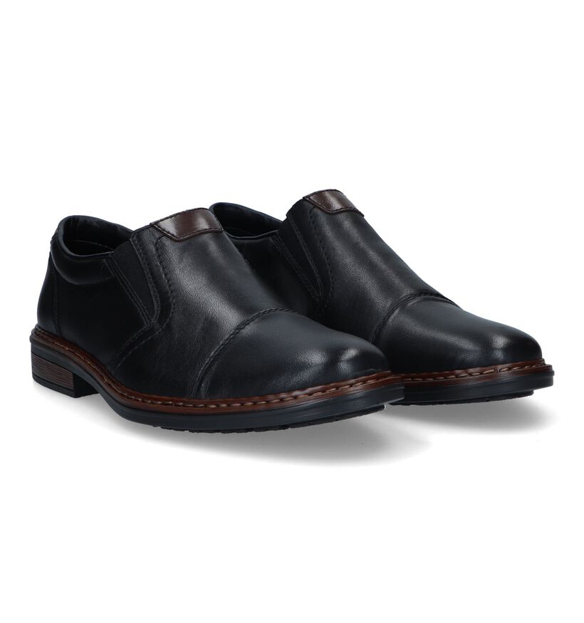 Rieker Chaussures à enfiler en Noir pour hommes (327938)